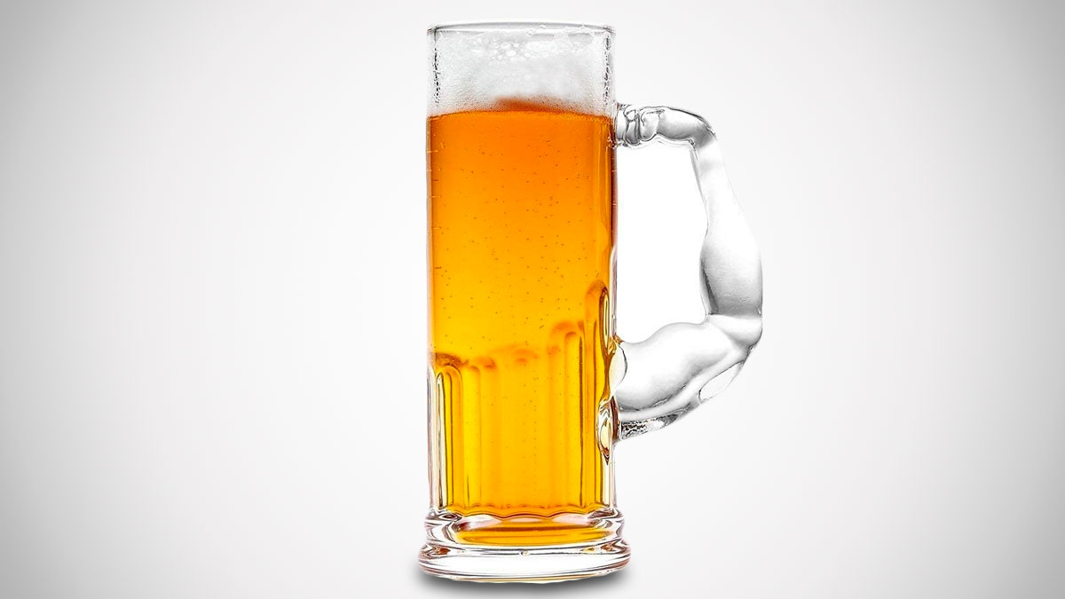 Strongman Beer Glass