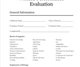 Girlfriend Written Performance Evaluation