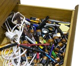 Battery Organizer with Removable Tester