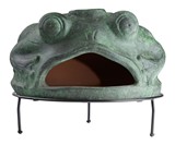 Green Frog Terracotta Pizza Oven