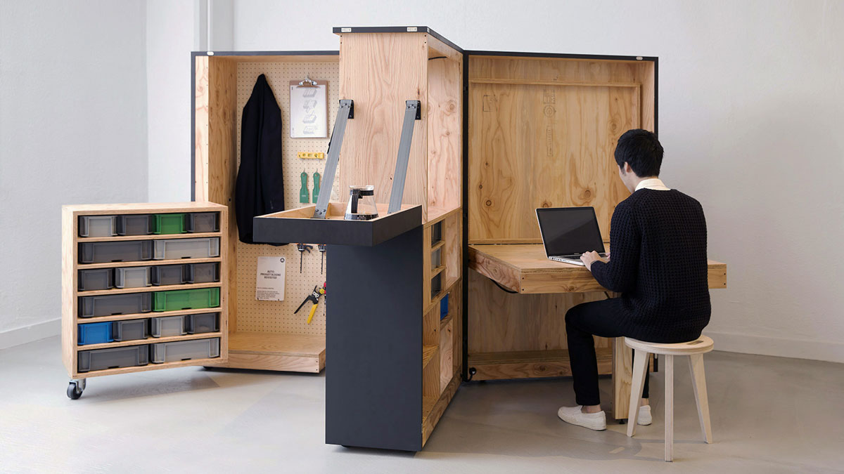 Re-SOHKO TRANSFORM BOX Portable Office Re-SOHKO TRANSFORM BOX Portable Office