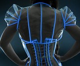 Sexy TRON Outfit-3102