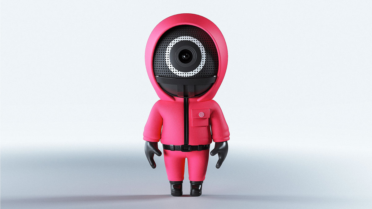 Squid Game Home Security Camera Concept Squid Game Home Security Camera Concept