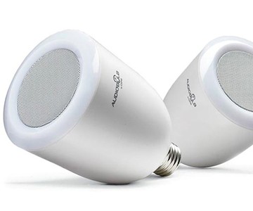 Built-In Speaker LED Light Bulbs