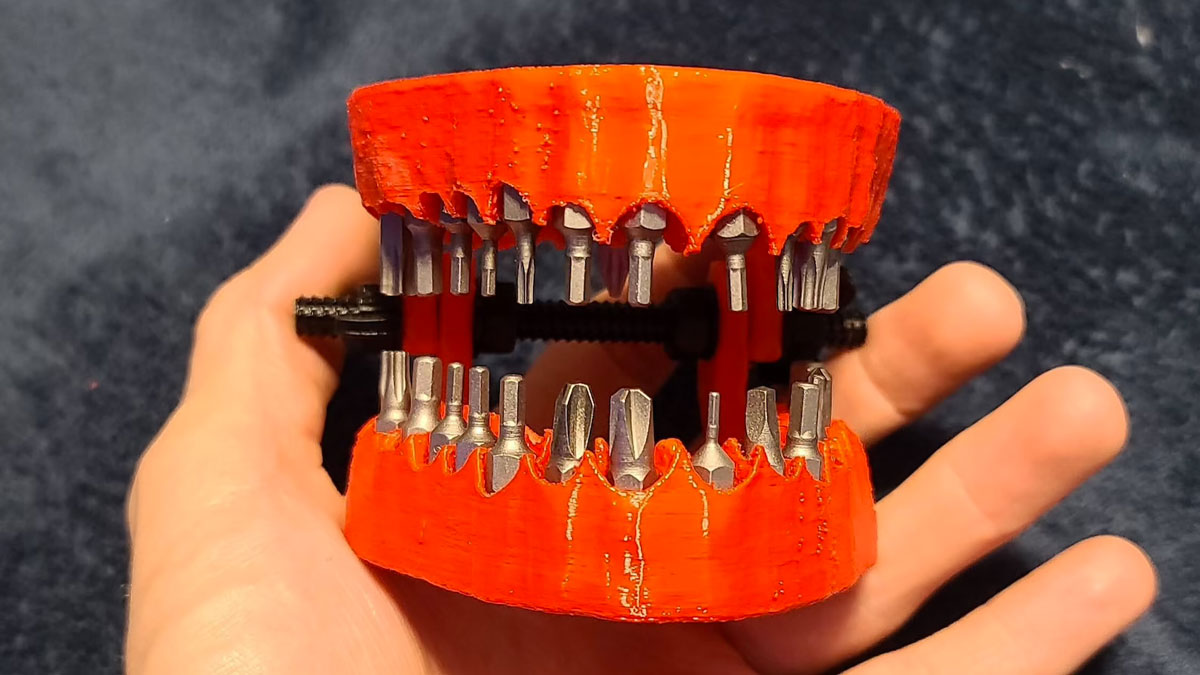 Denture Screw & Drill Bit Holder