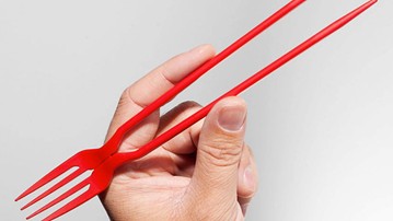 The Chork - Chopsticks & Fork in One The Chork - Chopsticks & Fork in One