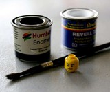 Propane Tank LEGO Head
