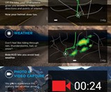 NUVIZ HUD for Motorcycle Helmets