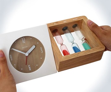 Three Hourglass Alarm Clock Three Hourglass Alarm Clock