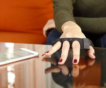 Tap Strap Wearable Bluetooth Keyboard