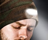 SnowCinda LED Flashlight Beanie