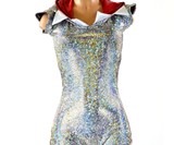 Great White Shark Holographic Romper