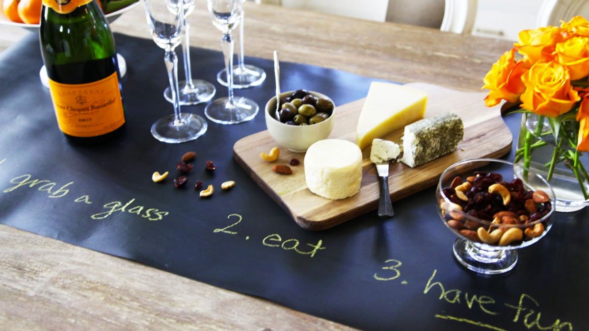 Chalkboard Table Runner Chalkboard Table Runner