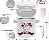 Bacon Grease Storage Container