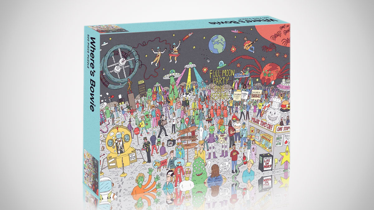 Where's Bowie? 500-Piece Jigsaw Puzzle