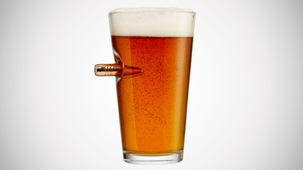 BenShot Bullet Pint Glass BenShot Bullet Pint Glass