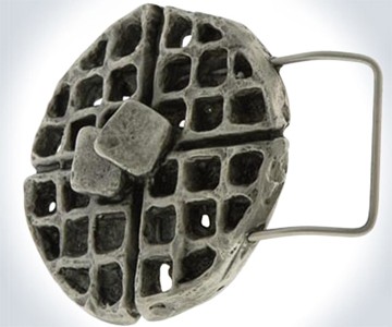 Waffle Belt Buckle Waffle Belt Buckle
