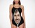 Custom Zip Face Swimsuit Custom Zip Face Swimsuit