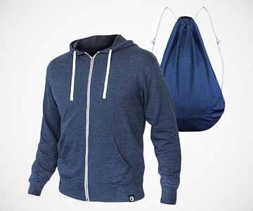 Quikflip 2-in-1 Reversible Backpack Hoodie Quikflip 2-in-1 Reversible Backpack Hoodie