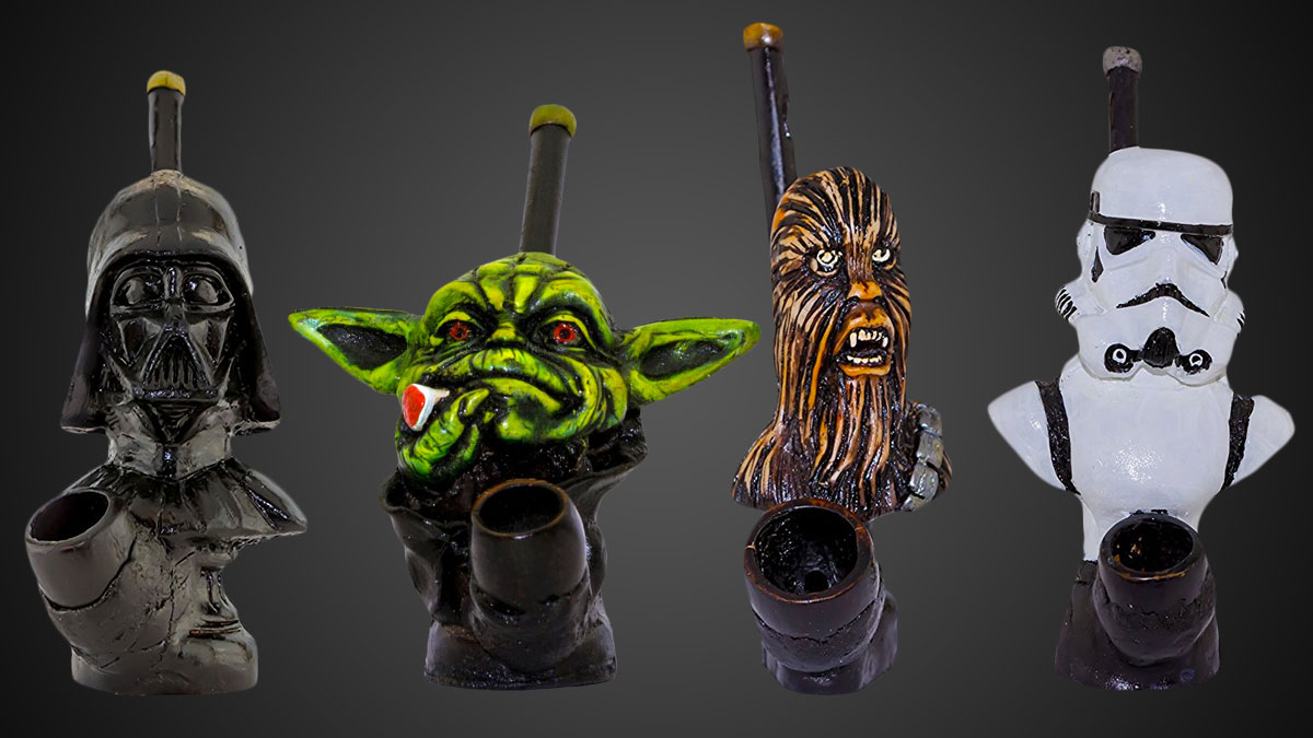 Handmade Star Wars Pipes