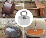 1,000-Pound Pull Force Fishing Magnet