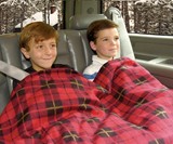 Electric Heated Fleece Travel Blanket