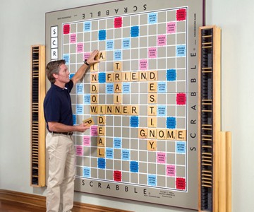 The World's Largest Scrabble Board The World's Largest Scrabble Board