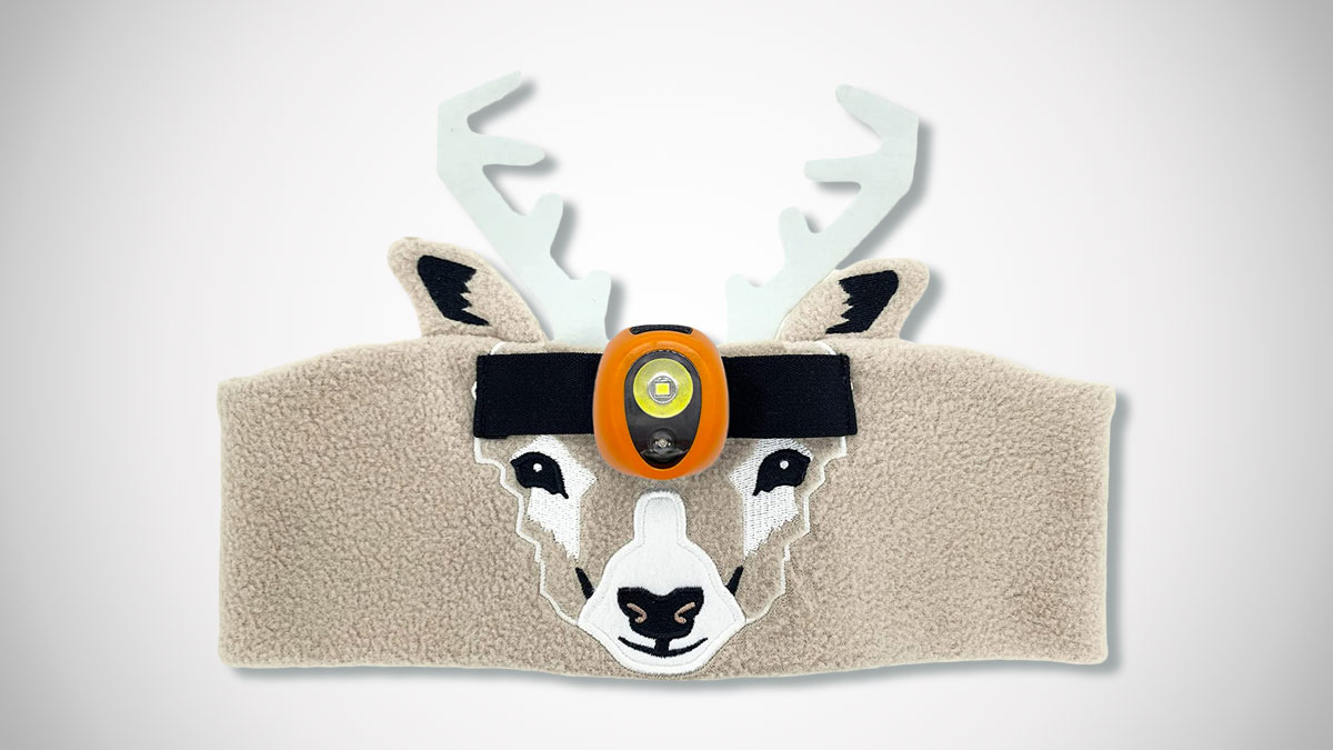 Fleece Animal Headband Headlamps Fleece Animal Headband Headlamps