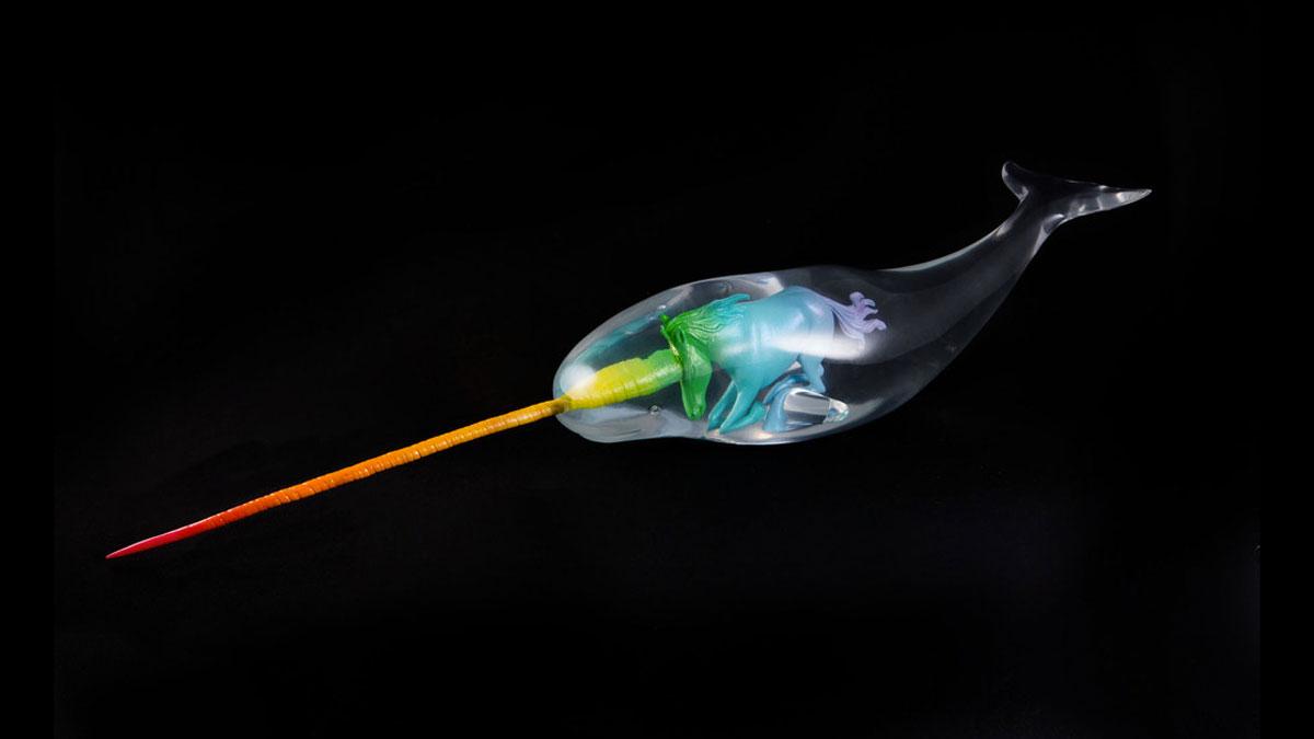 Unicorn Narwhal Sculpture Unicorn Narwhal Sculpture
