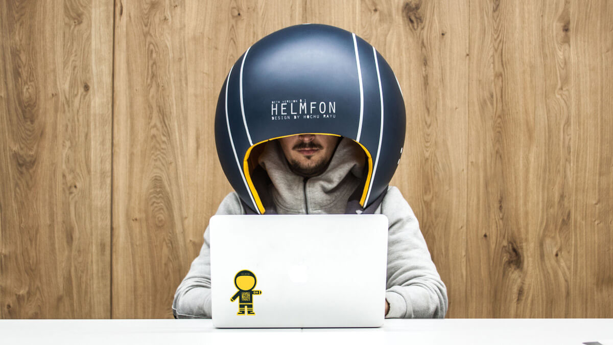 Helmfon Noise-Cancelling Helmet Helmfon Noise-Cancelling Helmet