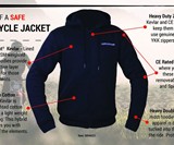 Dapper Defender Armored Kevlar Motorcycle Hoodie