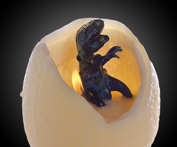 T-Rex Hatching Dinosaur Egg Candle