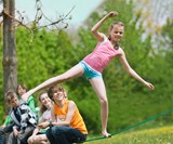 Ninja Warrior Obstacle Course for Kids