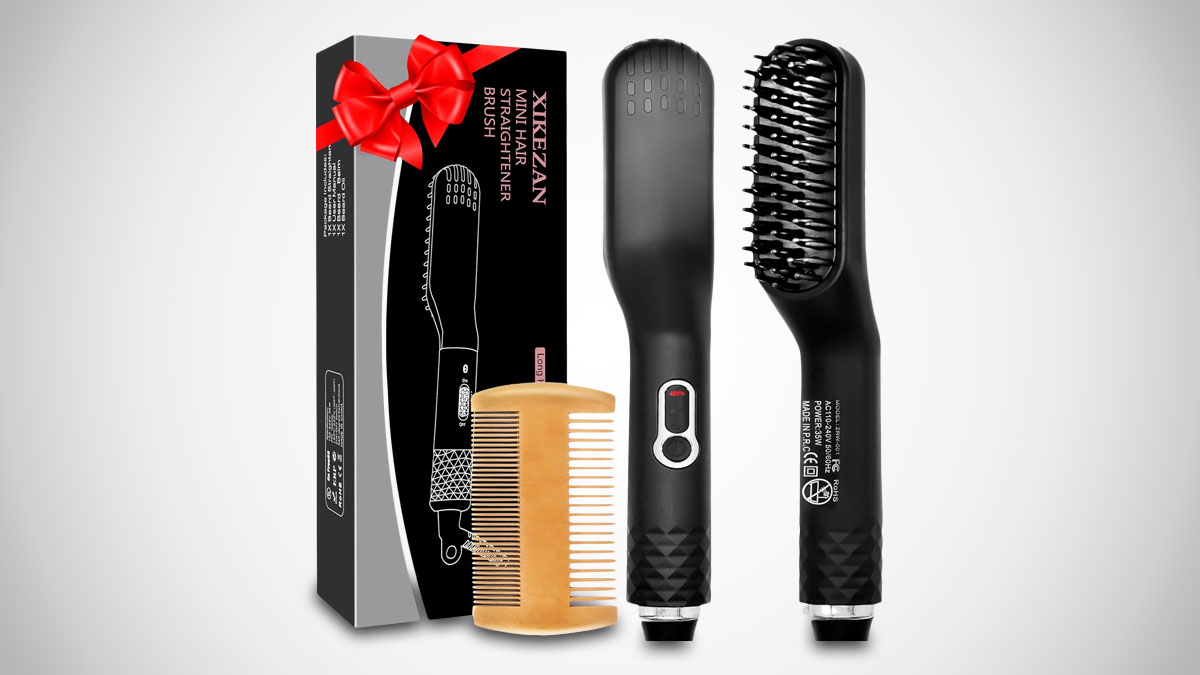 Ionic Beard Straightener Brush Ionic Beard Straightener Brush