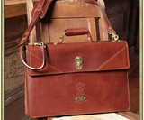 Col. Littleton American Leather Bag