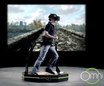 Omni Virtual Reality Treadmill