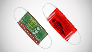 Ugly Christmas Face Masks Ugly Christmas Face Masks
