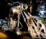 Spoon Motorcycle Sculptures