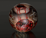 Zombie Head Bowling Balls-989