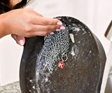 Chainmail Cast Iron Pan Scrubber