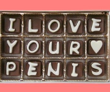 I Love Your Penis Box of Chocolates