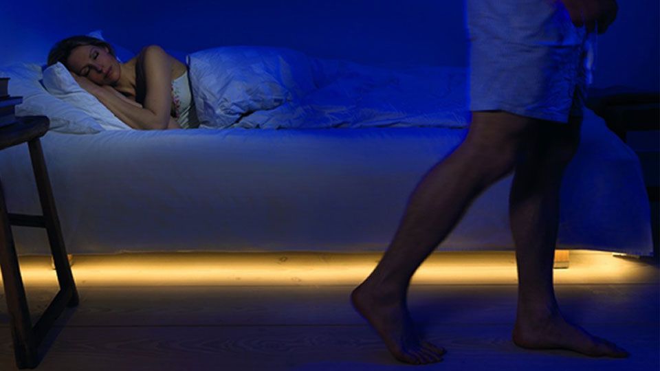 Motion Activated Under-Bed Lighting Motion Activated Under-Bed Lighting