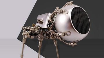 Mechanical Spider Portable Bluetooth Speaker Mechanical Spider Portable Bluetooth Speaker