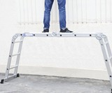 Luisladders Triple-Jointed Folding Ladder