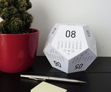Dicecal RPG Dice Desk Calendar