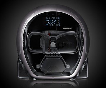 Darth Vader Samsung POWERbot Vacuum Darth Vader Samsung POWERbot Vacuum