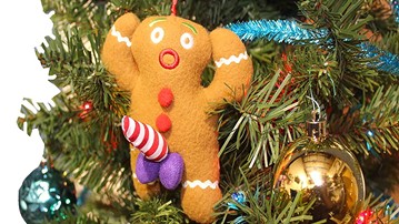 Dirty Talking Gingerbread Man Christmas Tree Ornament Dirty Talking Gingerbread Man Christmas Tree Ornament