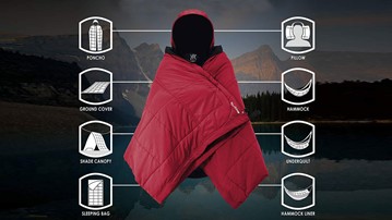 Kijaro Kubie Multi-Use Outdoor Blanket