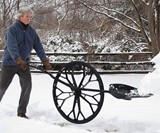 Wheeled Snow Shovel