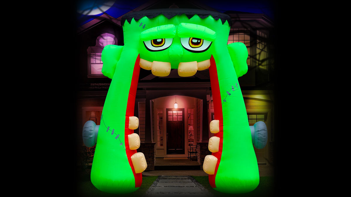 10-Foot Inflatable Monster Mouth Archway 10-Foot Inflatable Monster Mouth Archway
